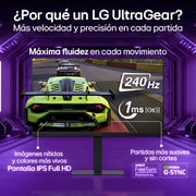 Porque Monitor LG UltraGear™ G4 FHD de 27